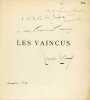 Les Vaincus. Drame en quatre actes. ROLLAND (Romain) 