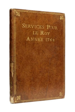 Services pour le roy, faits par la caisse d'escompte pendant l'année 1768 (-1769). Laborde (Jean-Joseph de)