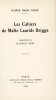 Les cahiers de Malte Laurids Brigge. RILKE (Rainer Maria) ; BETZ (Maurice, trad.)