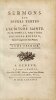 Sermons sur divers textes de l'&eacute;criture sainte.. ROMILLY (Jean Edme)