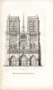 Description de Notre-Dame, cath&eacute;drale de Paris. GUILHERMY (Ferdinand de) ; VIOLLET-LE-DUC (Eug&egrave;ne-Emmanuel)