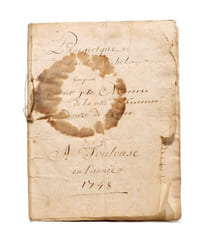 Panegirique (sic) de Saint Michel, composé par M.e J. B. M++++xx de la ville du F+++++++x dioceze de R++++.