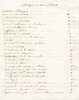 [Catalogues des biblioth&egrave;ques de La Rochemac&eacute;]. [BROCHET DE V&Eacute;RIGNY (Marie Cl&eacute;mence ?)]