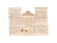 Dieser Brief Ist abzugeben Hier im Hause und auch darneben Lasse im laufen fort Ergehört an alle Ort