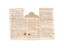 Dieser Brief Ist abzugeben Hier im Hause und auch darneben Lasse im laufen fort Ergeh&ouml;rt an alle Ort. [ANONYME]
