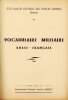 Vocabulaire militaire russe-fran&ccedil;ais. &Eacute;TAT-MAJOR G&Eacute;N&Eacute;RAL DES FORCES ARM&Eacute;ES ; PIGEOT (Andr&eacute;)