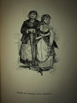 LA COMEDIE DE NOTRE TEMPS. LA CIVILITÉ - LES HABITUDES - LES MOEURS - LES COUTUMES - LES MANIÈRES ET LES MANIES DE NOTRE ÉPOQUE.. BERTALL.