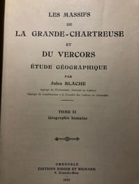 LES MASSIFS DE LA Gde CHARTREUSE ET DU VERCORS.