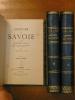 HISTOIRE DE SAVOIE. ( Edition originale ) 1868-1869.. SAINT GENIS ( Victor de. )