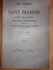 Notes historiques sur Saint François de Sales suivies de quelques lettres inédites du même, présentées au congrès des sociétés savantes savoisiennes à ...