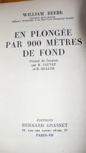 En Plongée par 900 mètres de fond.