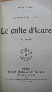 Le culte d' Icare.