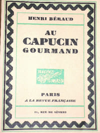 AU CAPUCIN GOURMAND.