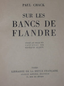 SUR LE BANC DE FLANDRE.