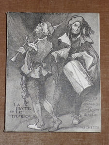 LA FLUTE ET LE TAMBOUR. Pensées et Images d'un témoin du siècle.