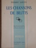 LES CHANSONS DE BILITIS.. LOUŸS Pierre / Kuhn REGNIER ( illustrateur ).( curiosa ).