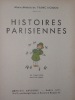 HISTOIRES PARISIENNES.. FRANC - NOHAIN Marie - Madeleine.