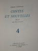 CONTES ET NOUVELLES. ( volumes 4 et 5 de la collection. complet en soi ). COURTELINE Georges / DIGNIMONT et BOUSSINGAULT ( illustrateurs )