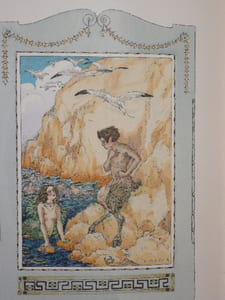 HYALIS le Petit Faune aux yeux bleus.