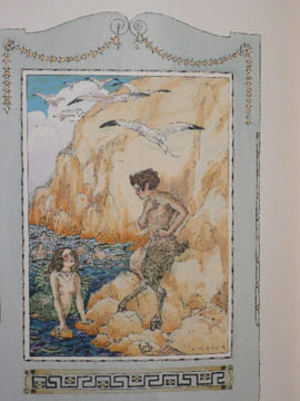 HYALIS le Petit Faune aux yeux bleus.. SAMAIN Albert.