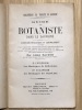 GUIDE DU BOTANISTE DANS LE DAUPHINE. Excursions bryologiques et lichénologiques pour chacune d'herborisations phanérogamiques où il est traité des ...