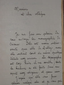 MONOGRAPHIE de la COMMUNAUTE DE CREVOUX ( Hautes - Alpes ) et NOTICE SUR LE PROCES DE MEALLE par M. L' Abbé J. DUSSERRE. 