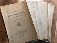 Dictionnaire de CHIMIE PHOTOGRAPHIQUE à l' usage des professionnels et des Amateurs.
