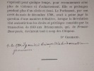 LA NOBLESSE ET LA BOURGEOISIE A BRIANçON AVANT 1789,. CHABRAND Docteur.