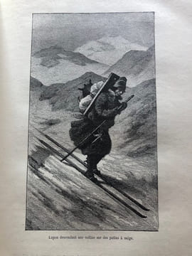 UN HIVER EN LAPONIE. Voyages d'hiver en Suède, en Norvège, en Laponie et dans la Finlande septentrionale.. CHAILLU ( Paul de )