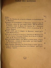 TRAVAUX de la Société d'Histoire et d'Archéologie de la Maurienne ( Savoie ). 3 bulletins. exemplaires du Docteur Fodéré. St Jean de Maurienne. 