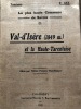 VAL D'ISERE  ( 1849 m ) et la Haute Tarentaise ; la plus haute commune de Savoie. Edité par l'hôtel Parisien  ( Val d'Isère ) à Chambéry imprimeries ...