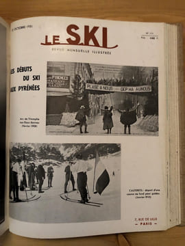 LE SKI. 1950-1951. / Ski Sports d'hiver.. ( SKI Revue ). Collectif. LE SKI / SKI SPORTS D'HIVER.