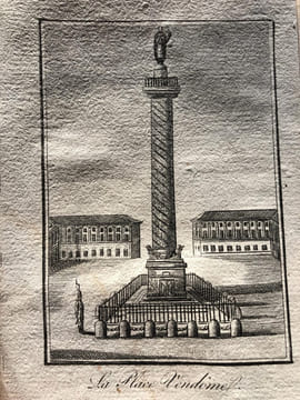 CONDUCTEUR Général de L'Etranger à PARIS, 1834-1835 . un volume in 12. broché non coupé tel que paru , sous couvertures vertes imprimées ; orné de 16 ...