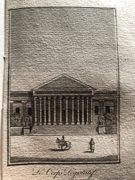 CONDUCTEUR Général de L'Etranger à PARIS, 1834-1835 . un volume in 12. broché non coupé tel que paru , sous couvertures vertes imprimées ; orné de 16 ...