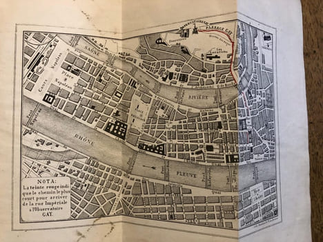 GUIDE de L'AMATEUR et de L'ETRANGER A LYON et dans les environs historique, Archéologique, Scientifique, Monumental, Commercial, et Industriel.. ...