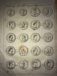 MEMOIRE SUR LES MEDAILLES DE MARINUS, frappées à Philippopolis. par TOCHON D'Anneci, membre de l'Institut. ( Académie Royale des inscriptions et Belles - Lettres )Lu à l'Académie dans la séance du 14 Mars 1817.