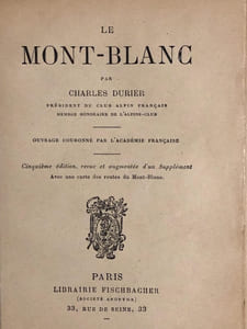 LE MONT-BLANC.