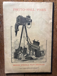 PHOTO-HALL Aout 1897. Appareils photographiques pour amateurs. Maison spéciale pour Amateurs.