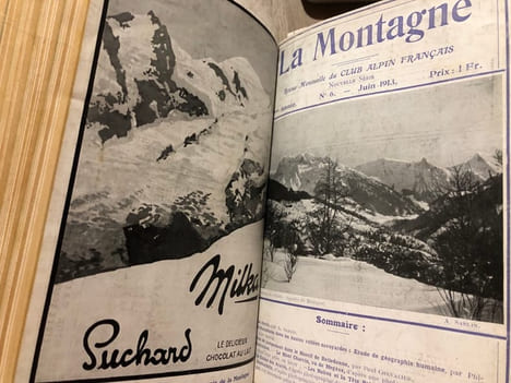 REVUE LA MONTAGNE 1905-1928 .. REVUE LA MONTAGNE. CLUB ALPIN Français.