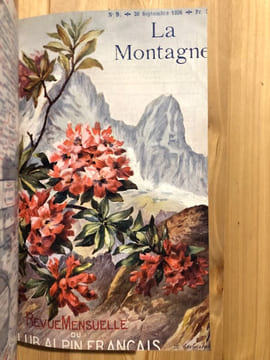 REVUE LA MONTAGNE 1905-1928 .. REVUE LA MONTAGNE. CLUB ALPIN Français.