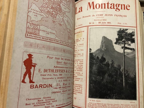 REVUE LA MONTAGNE 1905-1928 .. REVUE LA MONTAGNE. CLUB ALPIN Français.