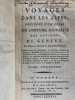  VOYAGE DANS LES ALPES précédés d'un ESSAI SUR  L' HISTOIRE NATURELLE des Environs de GENEVE.  1787 - 1786 - 1796.. SAUSSURE  ( De ) Horace - ...