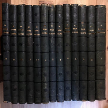 Le Monde illustré. Journal hebdomadaire. Tête de collection. in folio. 1857- 1864. . LE MONDE ILLUSTRE.