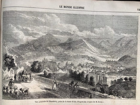 Le Monde illustré. Journal hebdomadaire. Tête de collection. in folio. 1857- 1864. . LE MONDE ILLUSTRE.