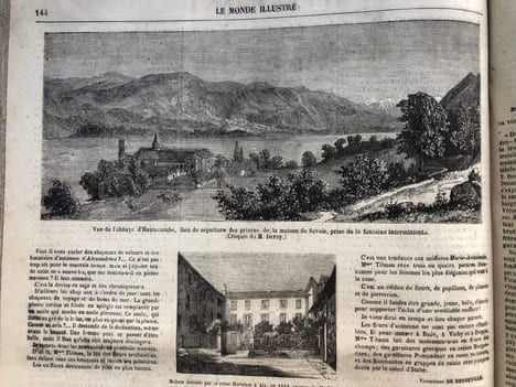 Le Monde illustré. Journal hebdomadaire. Tête de collection. in folio. 1857- 1864. . LE MONDE ILLUSTRE.