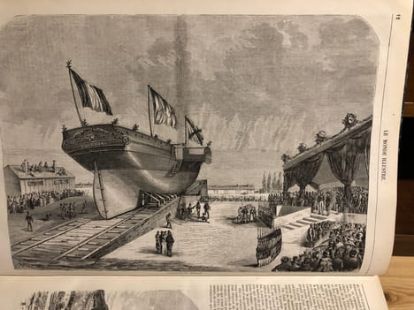 Le Monde illustré. Journal hebdomadaire. Tête de collection. in folio. 1857- 1864. . LE MONDE ILLUSTRE.
