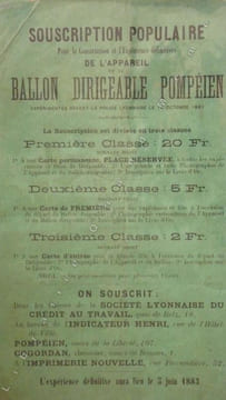 NAVIGATION  AERIENNE  .  DIRECTION  DES  BALLONS  . Notes sur le ballon et l ' appareil de direction et d ' aviation inventé et construit par J-C ...