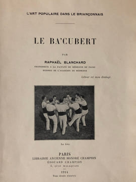 LE BA'CUBERT . . BLANCHARD Raphaël .