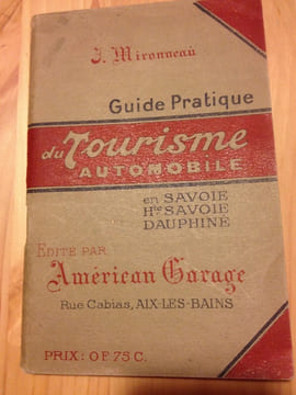 GUIDE PRATIQUE DU TOURISME AUTOMOBILE . . MIRONNEAU J.