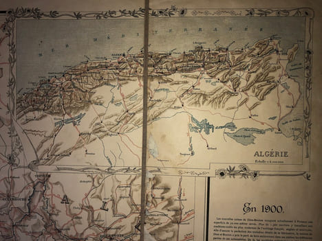 CARTE  ROUTIERE  DE  FRANCE.. DION - BOUTON .